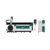 Low Cost 1530 Laser Cut Carbon Fiber Sheet 4000w 6000w Pipe Tube Laser Cutter Machine Metal Cnc Fiber Laser Cutting Machines
