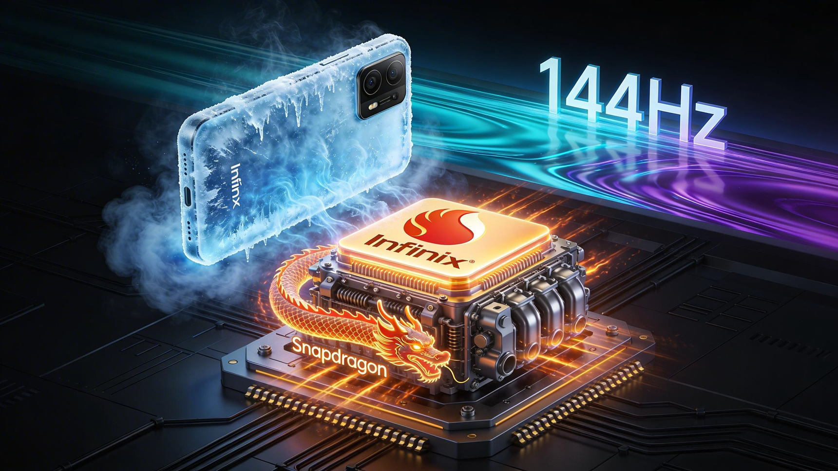 Infinix Note 60 シリーズが登場： Snapdragon の復活、144Hz