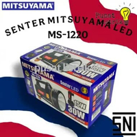 Senter LED 30W+Lampu Emergency 15W Besar Mitsuyama Senter Jumbo MS1220