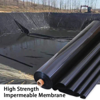 0.2mm Fish Pond Impermeable Membrane Tarpaulin Fish Pond Liner Slope Geomembrane Lotus Root Pond Cistern Aquaculture Thickened