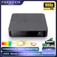 Formovie Fengmi S5 Laser Projector 1100 ANSI Lumen 1080P HDR Portable Home Theater Cinema Automatic Correction MEMC Smart Beamer