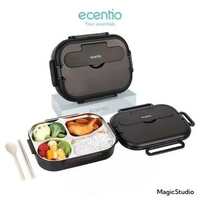 ecentio - 304 stainless steel lunch box - Kotak Makan 4 Sekat