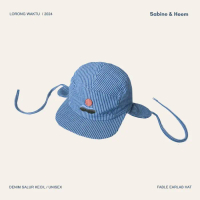 Limited SABINE AND HEEM - FABLE earflap hat - Topi 5 panel anak