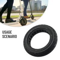 Solid Tire Solid Tyre Off-road Solid Tire Ulip 8.5x2 (50-134) For Zero 9/8 Electric Scooter For -Inokim Light 2