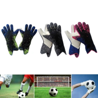 Goalkeeper Gloves, Goalie Soccer Glove Football Gloves with Finger Support Goalkeeper Gloves, Size-Options 69HD