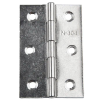 10pcs 3Inches Stainless Steel Door Hinges Swing Thick Bearing Type Hinge With Soft Close Ball Bearing Wooden Door Room Hinge