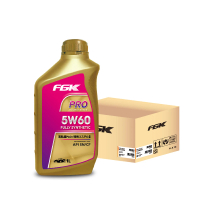 【FGK】PRO 5W60 雙酯類全合成機油 1L(整箱12入 / 總代理源豐行)