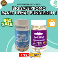 (ORIGINAL 100%) PAKET HEMAT PROMO BUNDLE 2 IN 1 SIAP KIRIM BISA COD TERLARIS PROMO GLUTATHIONE PLATI