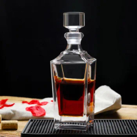 Crystal Whisky Decanter Set, XO Bottle, Brandy Bottle