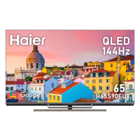 【Haier 海爾】65型 4K QLED 144Hz Google TV 量子點智慧聯網顯示器(H65S90EUX)