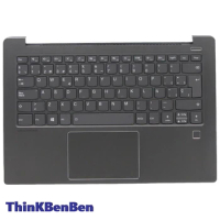 ES Spanish Onyx Black Keyboard Upper Case Palmrest Shell Cover For Lenovo Ideapad 530S 14 14IKB 14ARR 5CB0R11633