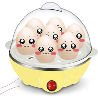 7 Eggs Boiler Steamer Multi Function Rapid Electric Egg Cooker Auto-Off Generic Omelette Cooking Tools Kitchen Utensil Breakfast