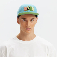【LEVIS 官方旗艦】Skateboarding™滑板系列 男女同款 LOGO布章 滑板帽 熱賣單品 D7961-0002