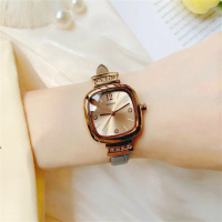 [COD]Jam tangan fashion wanita korea, jam tangan fashion persegi kecil gaya korea, jam tangan merk I