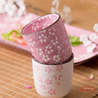 茶杯情侶杯日式陶瓷餐具功夫茶具喝茶杯家用子鏡面杯帶蓋杯泡茶杯