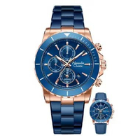 Alexandre Christie AC 6141 MC Limited Edition Anniv 25Thn Blue Rosegold