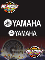 cutting sticker hardcase box audio yahama.stiker motor mobil sound system yamaha