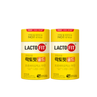 【韓國鍾根堂】LACTO-FIT GOLD升級版 益生菌大童及成人款-2入組(共100包)