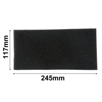 Động cơ quạt – miếng đệm cao su chống thấm cho BMW F01/F02/F04/F07 (GT), F10/F11, M5; mã 64119216222