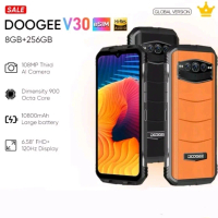 Doogee V30 Esim 5G 8GB/256GB 10800mAh NFC 120Hz 108MP Ponsel