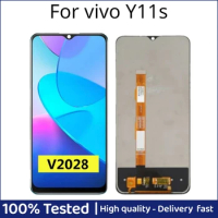 6.51" Tested For vivo Y11s V2028 LCD Display Touch Screen Digitizer For Vivo Y11S LCD Screen
