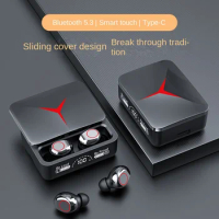 New Bluetooth Earphones with Extended Battery Life Bluetooth 5.3 Large Screen Digital Display in Ear Wireless Sports Earphones