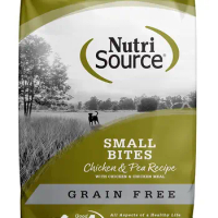 Grain-Free Dog Food, Small Bites, Made with Chicken and Peas, 15LB, Dry Dog Food