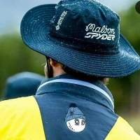 【韓國新品】MALBON高爾夫球帽golf男士圓頂遮陽帽大帽簷防水漁夫帽子