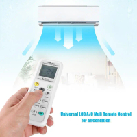 Practical Air Conditioner Remote Controller Battery Powered Air Conditioner Wireless Controller Repl