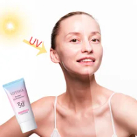 LIFUSHA Sun ครีมป้องกัน Cream ครีมกันแดด Anti-Aging Oil-Control Moisturizing Body Sunblock SPF 50เครื่องสำอางค์ TSLM1