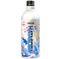 【Hata Mineral Springs】隨手罐碳酸汽水-白桃風味500mlx24入/箱