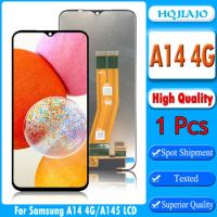 6.6" High Quality For Samsung A14 LCD Display Touch Screen Digitizer For Samsung A14 4G A145F A145M A145P A145R LCD Replace
