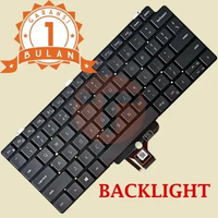 Keyboard Untuk Dell Latitude 5320 2-in-1 5330 5340 7310 7320 13-7310 2-in-1 - Black BACKLIGHT