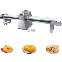 Puff Pastry Sheet Making Machine Dough Sheeter Croissant Machine Folding Dough Sheeter Samosa Commercial High Yield