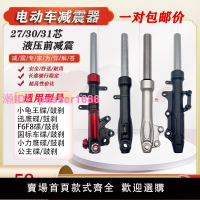 小龜王迅鷹國標F6電瓶電動車電摩27/31管前減震器油液壓前避震器