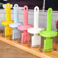 BBQ Brush Barbecue Cleaning Silicone Brush Baking Bread Cooking Oil Cream Tools Multipurpose Kitchen Utensil Tool