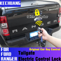 For Ford RANGER Automatic Power Tailgate Security Lock Electric Original Car Key Remote Control