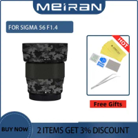 For Sigma 56mm F1.4 DC DN 56f1.4 For Fujifilm Mount Camera Lens Skin Sticker Skin Wrap Film Anti-Scratch Protective Film Cover