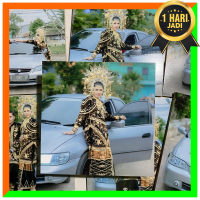CETAK FOTO UK. 20 x 20 CM - MEDIA PAPAN MDF 6 MM CUSTOM