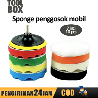 TOOLBOX Busa Poles 3/5/7 inch - Busa Alat Poles Body Motor Mobil 5 Inch 125mm Compound Wax Detailing