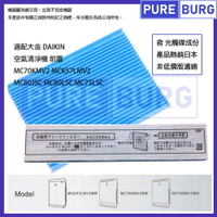 適用DAIKIN 大金藍色光觸媒褶皺過濾網 (5入包裝)  MC75LSC MC809SC MC80LSC MC75JSC
