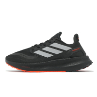 adidas 慢跑鞋 Pureboost 5 TR 男鞋 黑 橘 緩震 回彈 反光 運動鞋 愛迪達 JR7675