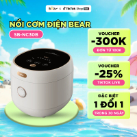[Giá Hời] Nồi Cơm Điện Tử BEAR 3L Nồi Nấu Ăn Đa Năng Lòng Nồi 6 Lớp Chống Dính Chống Cháy Dễ Vệ Sinh