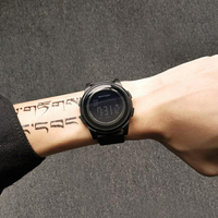 潮流男錶 黑科技多功能新款超薄手錶男潮男士電子錶學生防水運動夜光大錶盤 降價兩天