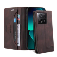 For Xiaomi Mi 13T Pro Wallet RFID Blocking Magnetic Flip Leather Case For Xiaomi Mi 12T 11T 10T Pro Cover