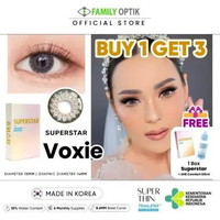 [KOREAN] Superstar Voxie 1 Pasang Softlens Warna Premium Bulanan -5.50 Voxie
