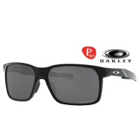 【Oakley】PORTAL X 色控科技偏光太陽眼鏡 OO9460 06 黑框水銀鍍膜深灰偏光鏡片 公司貨
