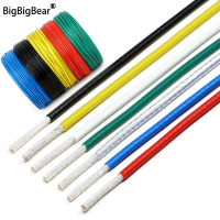Wayar elektronik PTFE bersalut perak (1/5 meter), kabel tembaga berketulenan tinggi OFC dengan peneb