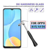 For OPPO A15 A15S Mobile Phone Tempered Glass For Oppo A 15 6.52''Oppoa15 Screen Protector for oppo 