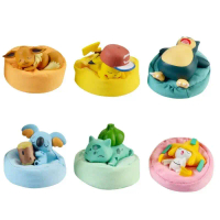 Anime Pikachu Eevee Poket Gift Pokemon Starry Dream Series Action Figures Bulbasaur Snorlax Monster 
